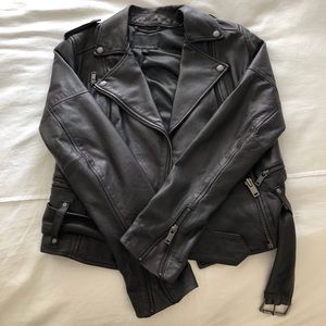 Banana Republic Black Leather Jacket